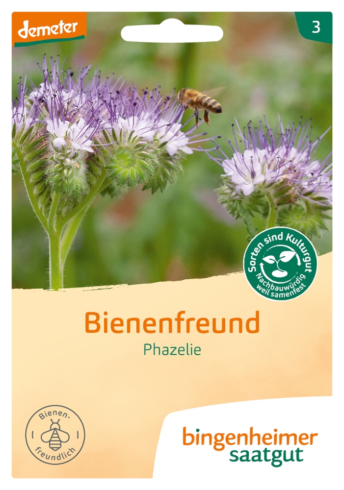 Saatgut Bienenfreund Phazelie -B-