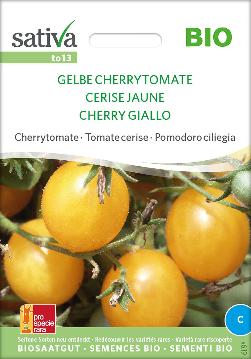 Tomatensaatgut Gelbe Cherrytomate -S-