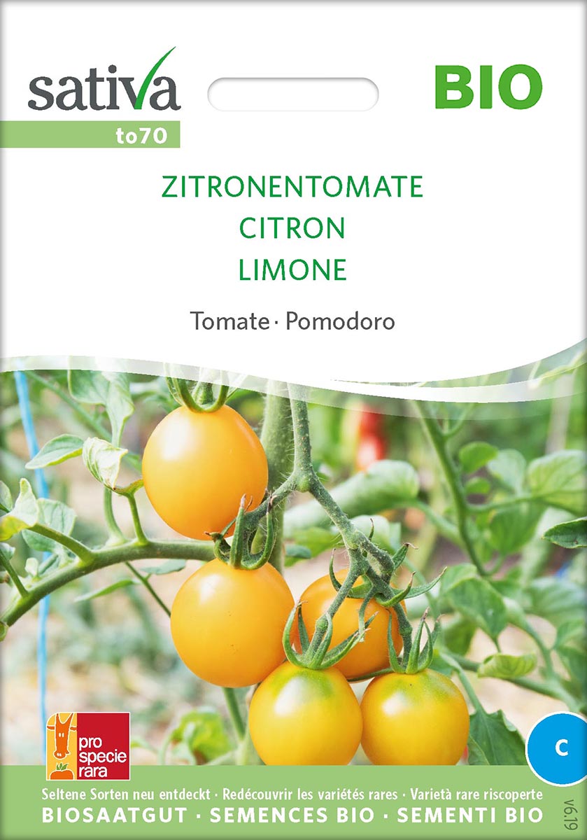 Tomatensaatgut Zitronentomate -S-