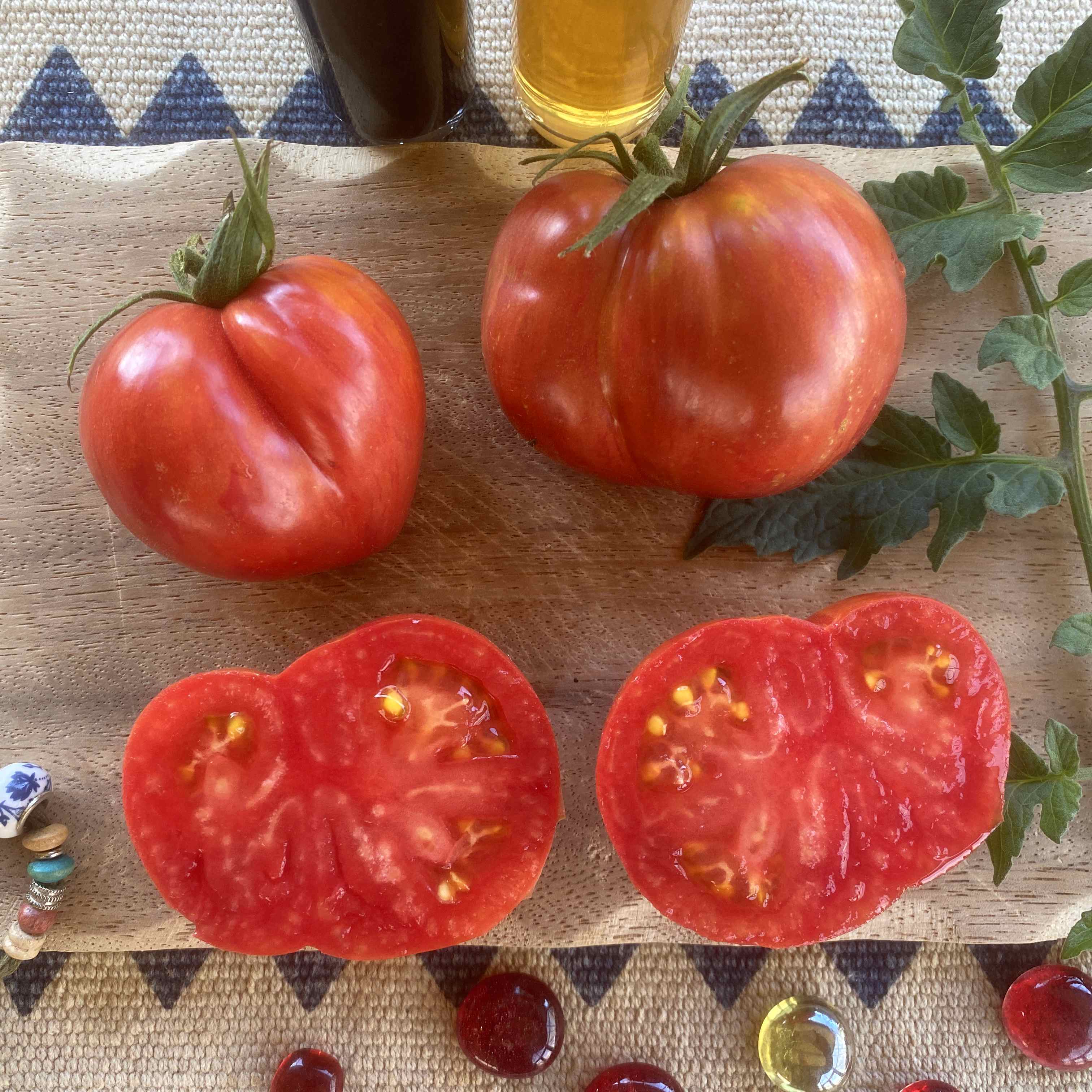 Tomatensaatgut Striped Sweetheart