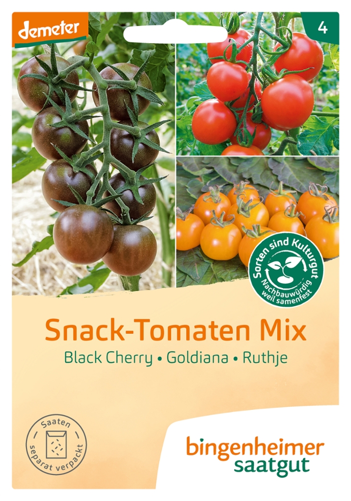 Tomatensaatgut Snack Tomaten Mix -B-