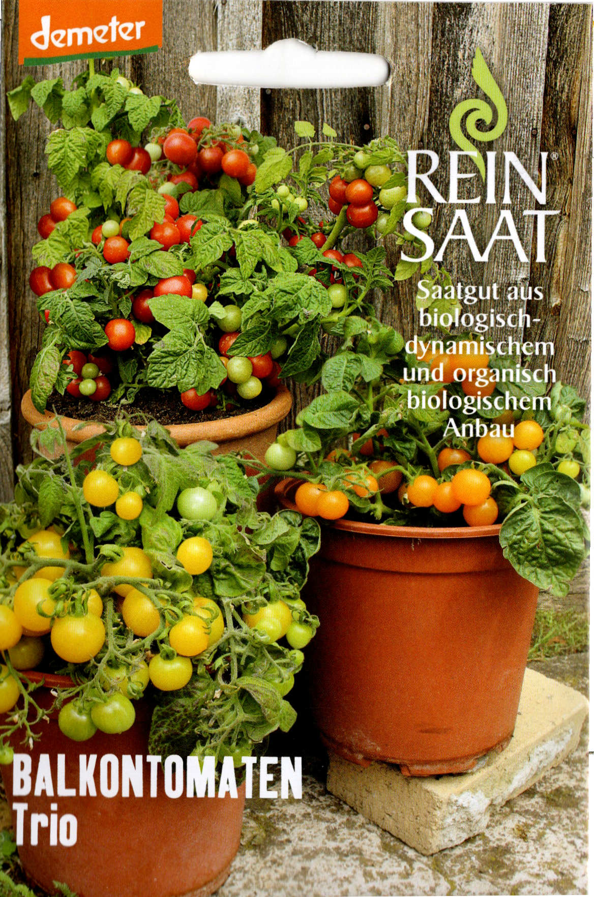 Tomatensaatgut Balkontomaten Trio -R- 