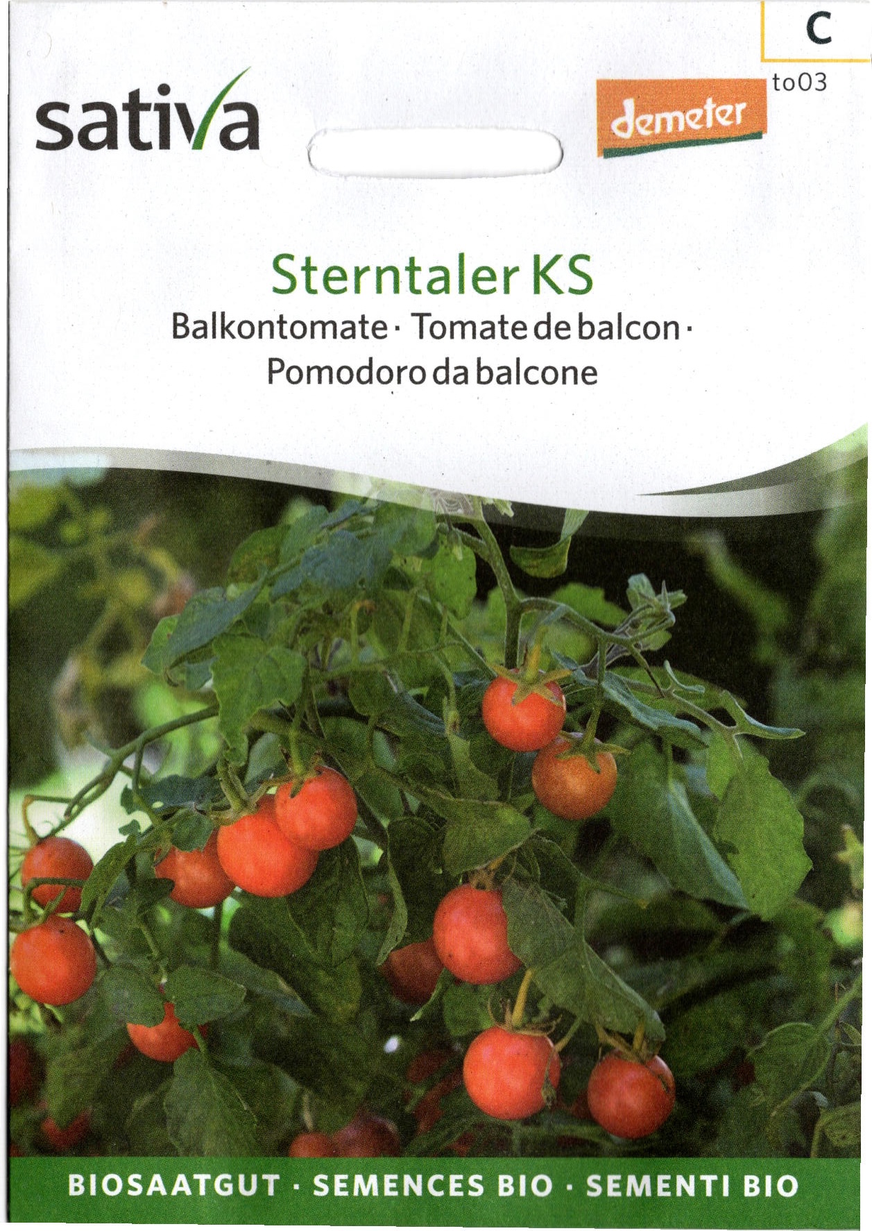 Tomatensaatgut Sterntaler KS  -S- 