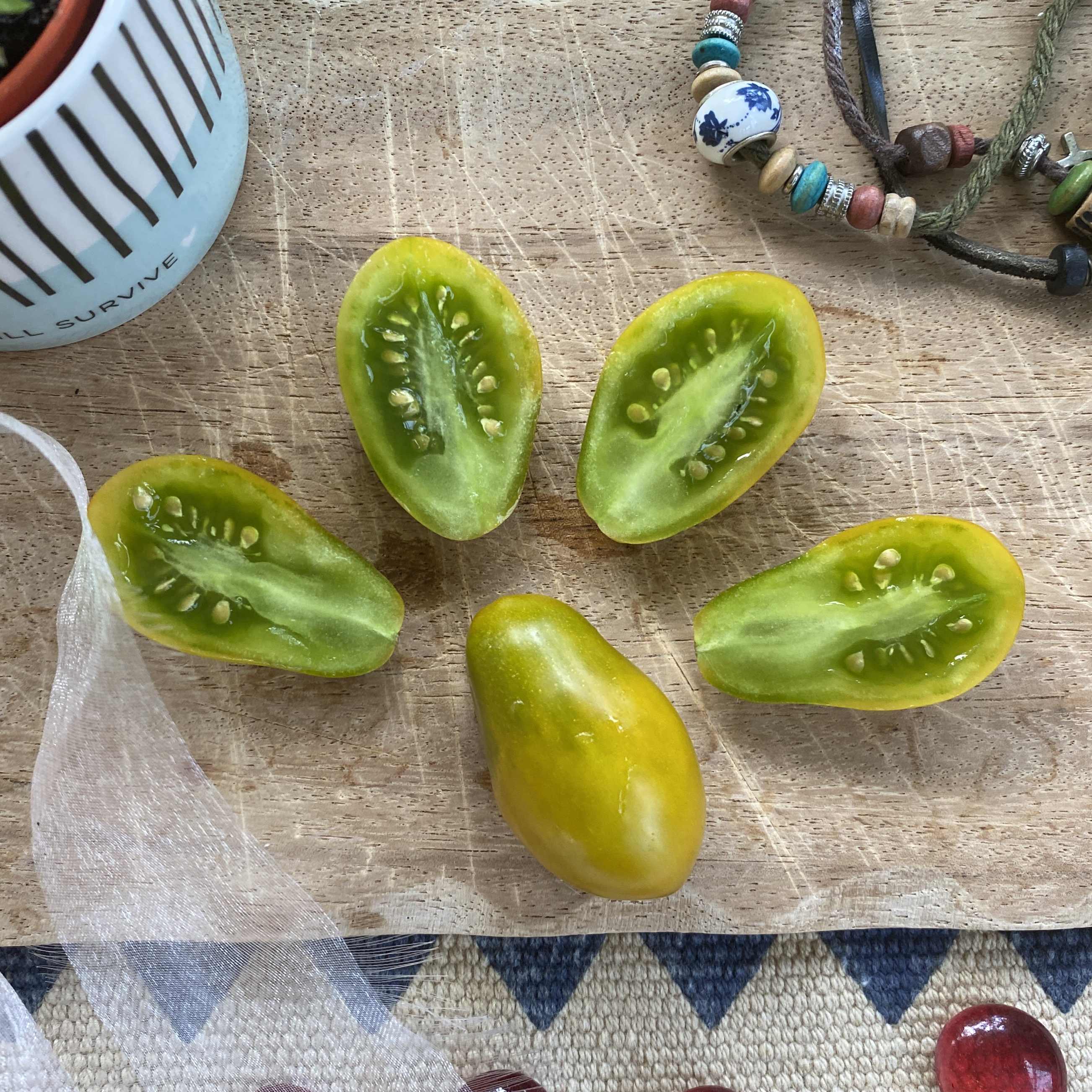 Tomatensaatgut Green Pear