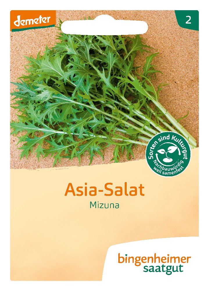 Saatgut Asia Salat Mizuna -B-