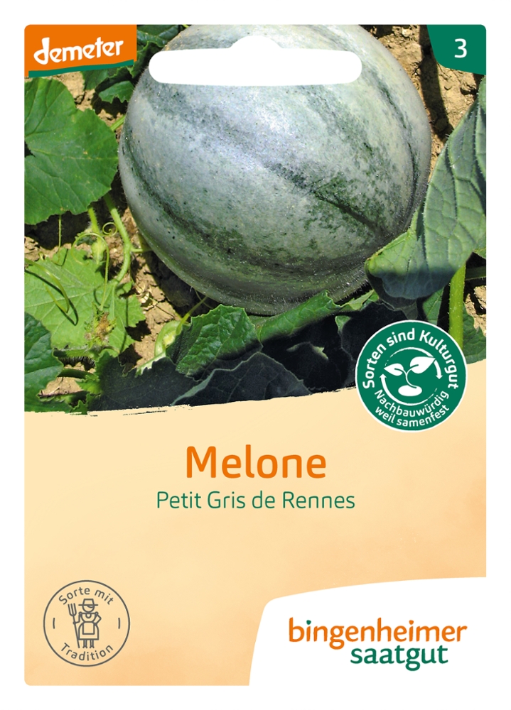 Saatgut Petit Gris de Rennes Melone -B-