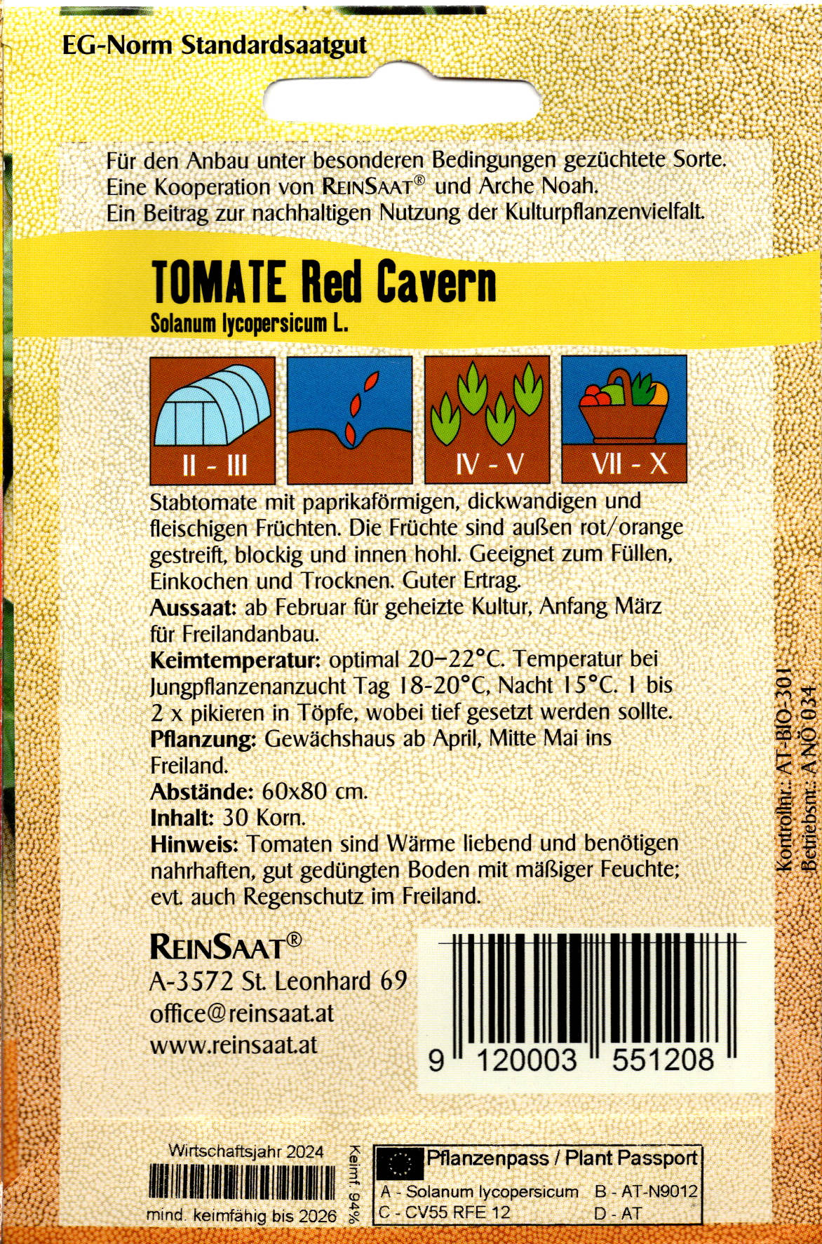 Tomatensaatgut Red Cavern -R-